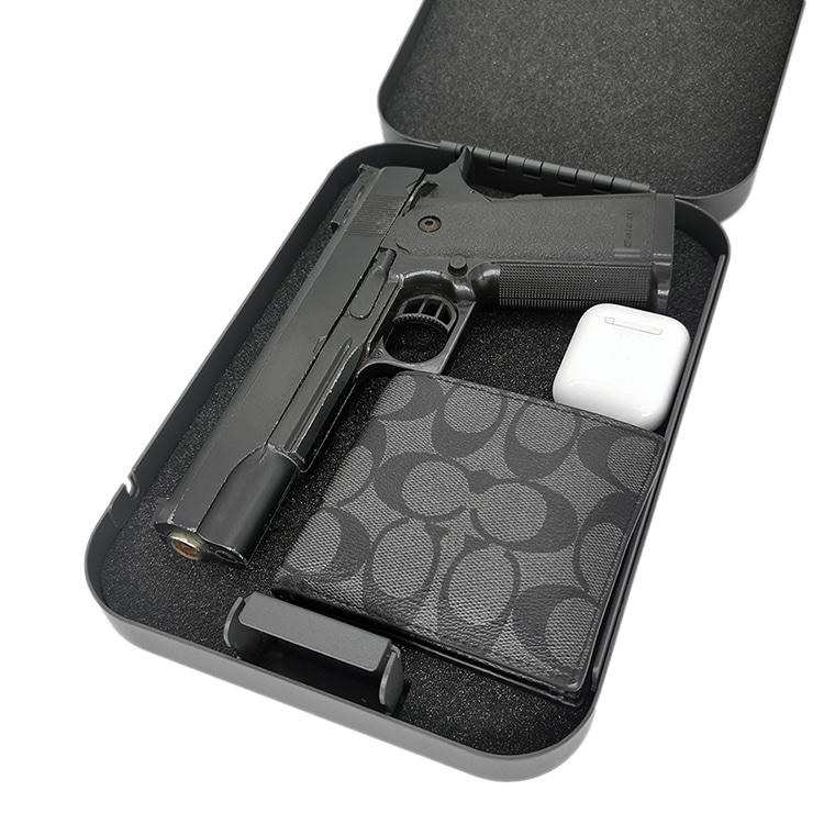 LB013K Cutie de blocare cu blocare cu cheie pentru pistol de dimensiune completă