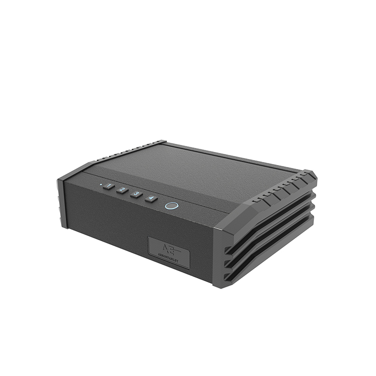 PS0110 Seif pentru pistol biometric cu intrare de sus cu 2 pistoale