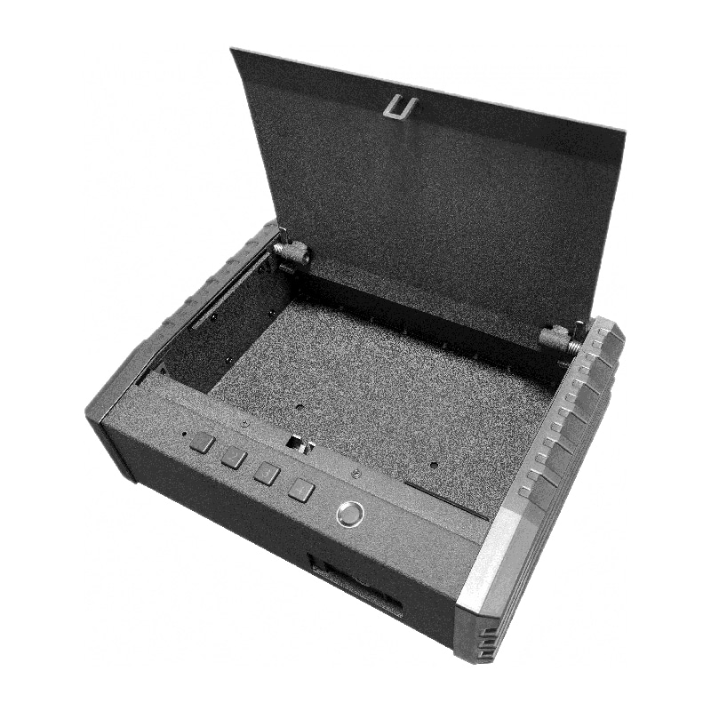 PS0110 Seif pentru pistol biometric cu intrare de sus cu 2 pistoale